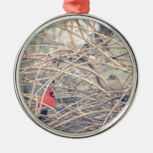 Rot in einem traurigen Winter von angelandspot. Ornament Aus Metall