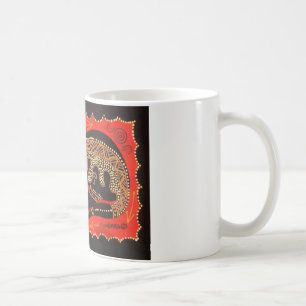 ROT KAFFEETASSE