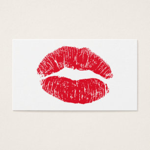 Rot-küssende Lippen