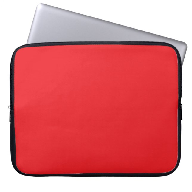 Rot Laptopschutzhülle (Vorderseite)