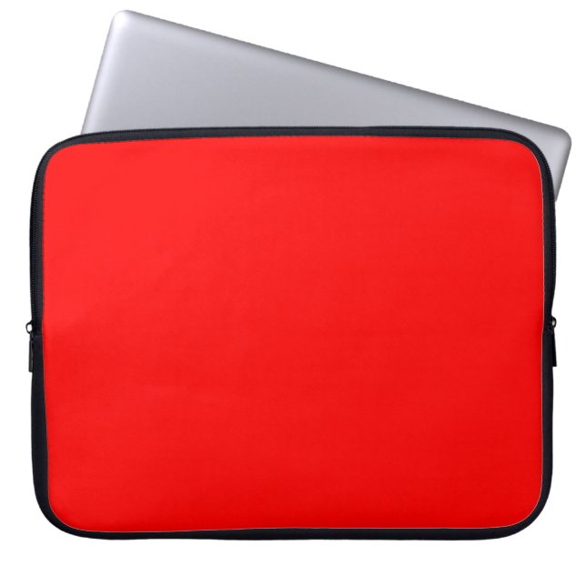 Rot Laptopschutzhülle (Vorderseite)