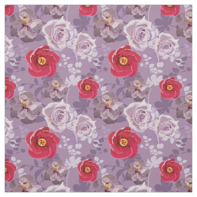 Rot, lila stoff (Muster)