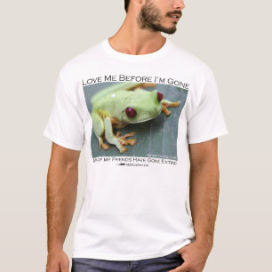 Rot-mit Augen Baumfrosch-Shirt T-Shirt