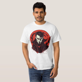Rot-Mit Augen Horror T-Shirt