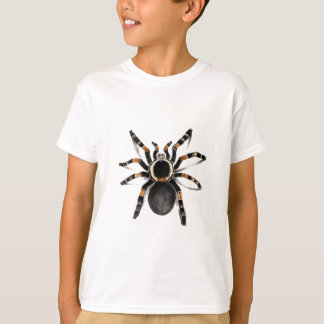 Rot mit einem Band versehene Tarantula-Spinne T-Shirt