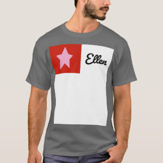 Rot mit Grafik T-Shirt