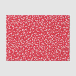 Rot mit Weißem Zwirn-Blume-Zwirn Seidenpapier