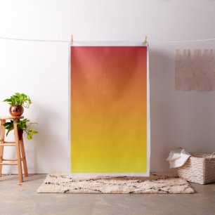 Rot Orange Gelb Farbverlauf Stoff