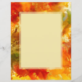 Rot, Orange, Gold, gelber Marmor