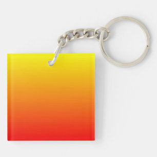 Rot, orange und gelb schlüsselanhänger