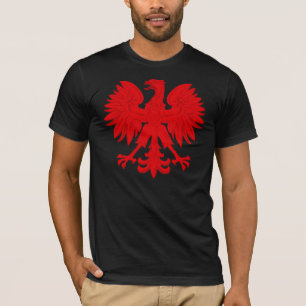 Rot polnisches Eagle T-Shirt