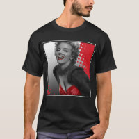 Rot punktiert Marilyn