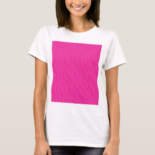 Rot, Rosa und lila Farbstriche überlappen sich und T-Shirt
