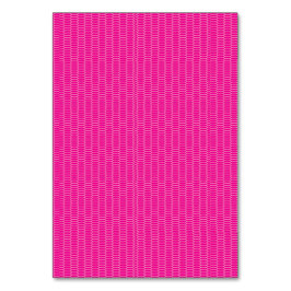 Rot, Rosa und lila Farbstriche überlappen sich und Tischnummer