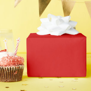 Rot-rot, Party rot, einfarbig, Geschenkpapier
