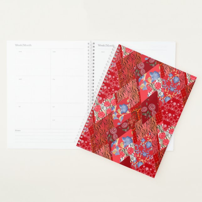 Rot, rustikal, Patchwork Planer (Anzeige)