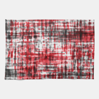 ROT SCHWARZ DESIGN GESCHIRRTUCH