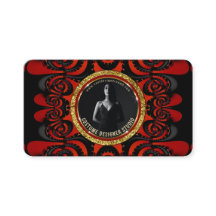 Rot Schwarz + Gold Funky Gothic Kreativ