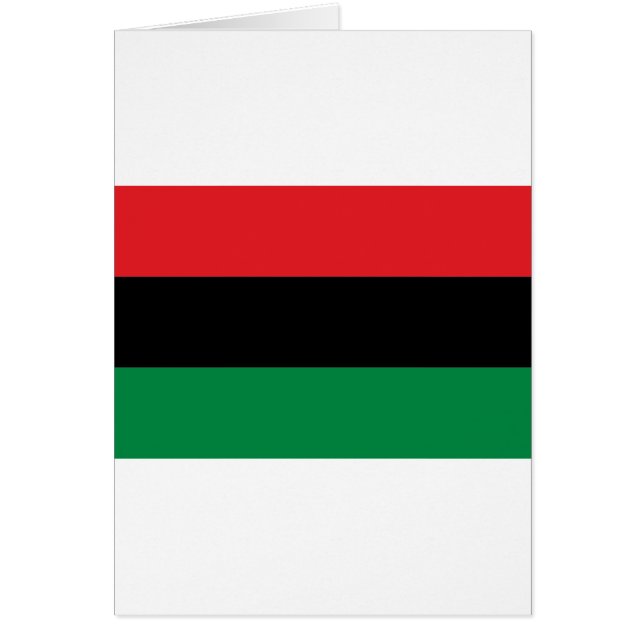 Rot-Schwarz-Grün-Flagge (Vorne)