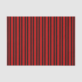 Rot-Schwarz-Streifenmuster Seidenpapier