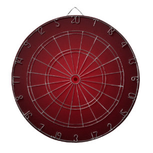 Rot-Schwarz-Weiß Dartscheibe