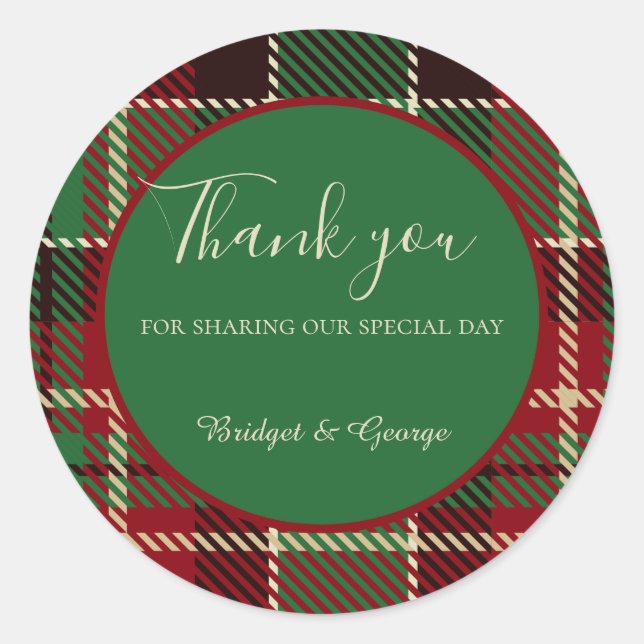 Rot-Schwarz-Zeltkrone Runder Aufkleber (Vorderseite)