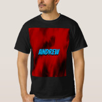 Rot schwarze Flammen Moderne geometrische Mode 1