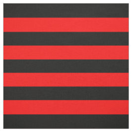 Rot/Schwarze Streifen Stoff
