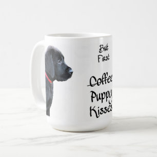 Rot - Schwarzes Labor Kaffeetasse