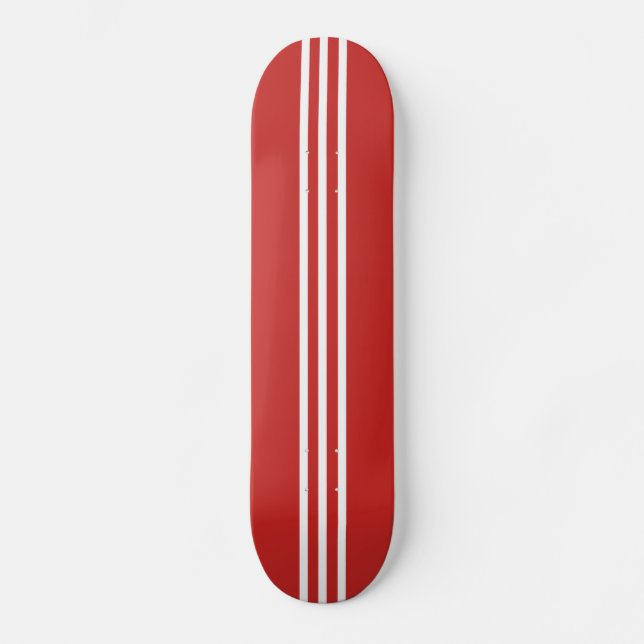 rot skateboard (Vorderseite)