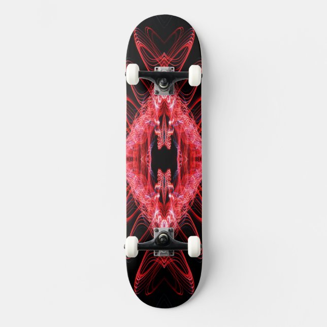 Rot Skateboard (Vorderseite)