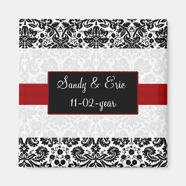 rot Speichern des Datums-Magneten Magnet