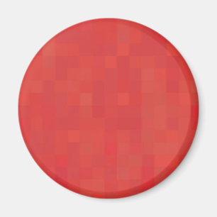Rot subtil minimalistisches, elegantes modernes Mu Magnet