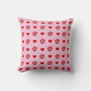 Rot Süß Gemütlich Modern Romantisch Chic Stylisch  Kissen