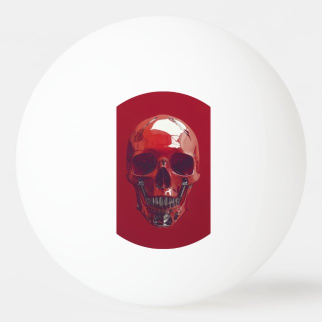 ROT TISCHTENNISBALL (Vorderseite)