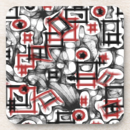 Rot überall untersetzer