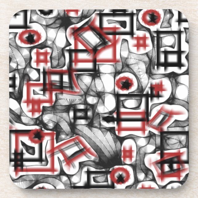 Rot überall untersetzer (Vorderseite)