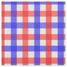 Rot und Blau Gingham