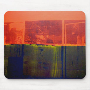 Rot und Blau Mousepad