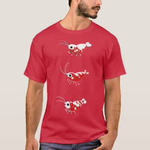 Rot und Blau T-Shirt