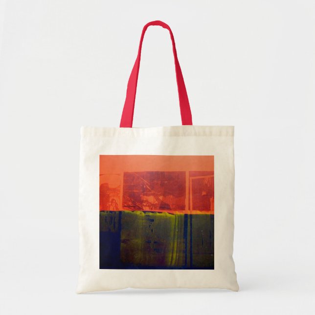Rot und Blau Tragetasche (Vorne)
