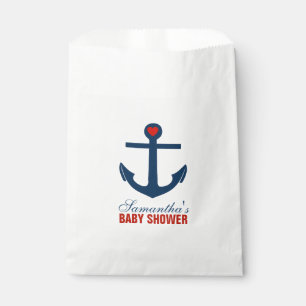 Rot und Blauer Anker Geschenktütchen