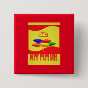ROT UND GELB MIT BALOONEN BUTTON