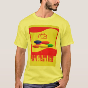 ROT UND GELB MIT BALOONEN T-Shirt
