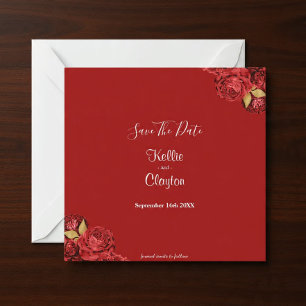 Rot und Gold Save the Date