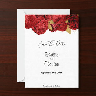 Rot und Gold Save the Date