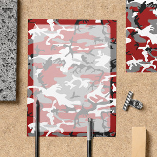 Rot und Grau Camo, Tarnung, Militär, Armee