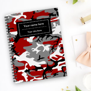 Rot und Grau Camo, Tarnung, Militär, Armee Planer