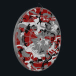 Rot und Grau Camouflage, Militär, Armee Dartscheibe<br><div class="desc">Elegantes, stilvolles und raffiniertes Tarnmuster in Rot und Grau. Moderne und trendige Geschenke, perfekt für den militärischen Liebhaber in Ihrem Leben.</div>