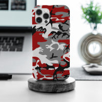 Rot und Grau Camouflage, Militär, Armee